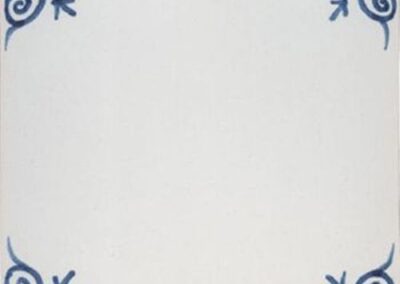 DeFries Uni-Wandfliese mit Eckmotiv "Ochsenkopf 2"